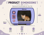 Catmos Netflix & Purr Cat Scratcher with Free Catnip