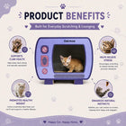 Catmos Netflix & Purr Cat Scratcher with Free Catnip
