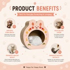 Catmos DIY Paw Palace Cat Scratcher with Free Catnip
