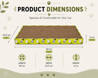 Catmos Double Wide Cat Reversible Scratcher with Tray