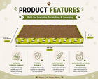 Catmos Double Wide Cat Reversible Scratcher with Tray