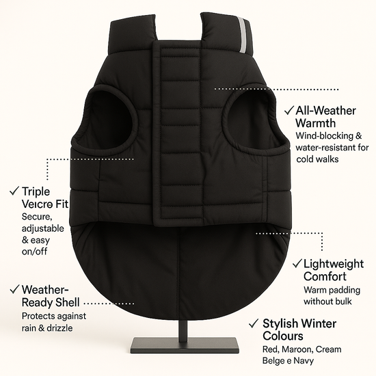 ZL Trail Buddy Dog Jacket - Black