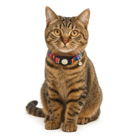 ZL Ripple Cat Collar with Bell