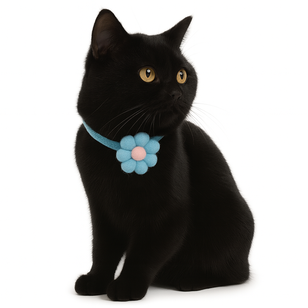 ZL Blossom Bloom Bluebell Cat Collar