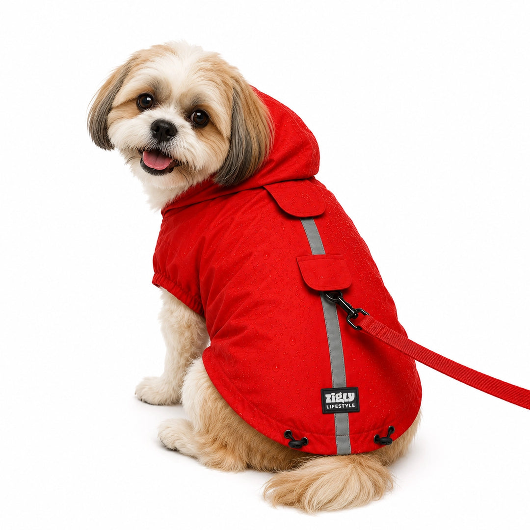ZL Rain Ready Raincoat Red