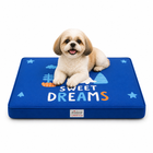 ZL Sweet Dreams Nap Dog Flat Bed - Small – 60cm - Blue