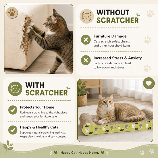 Catmos Kitty Couch Cat Scratcher