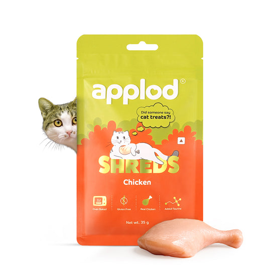 Applod Chicken Shreds Soft Cat Treat - 35g