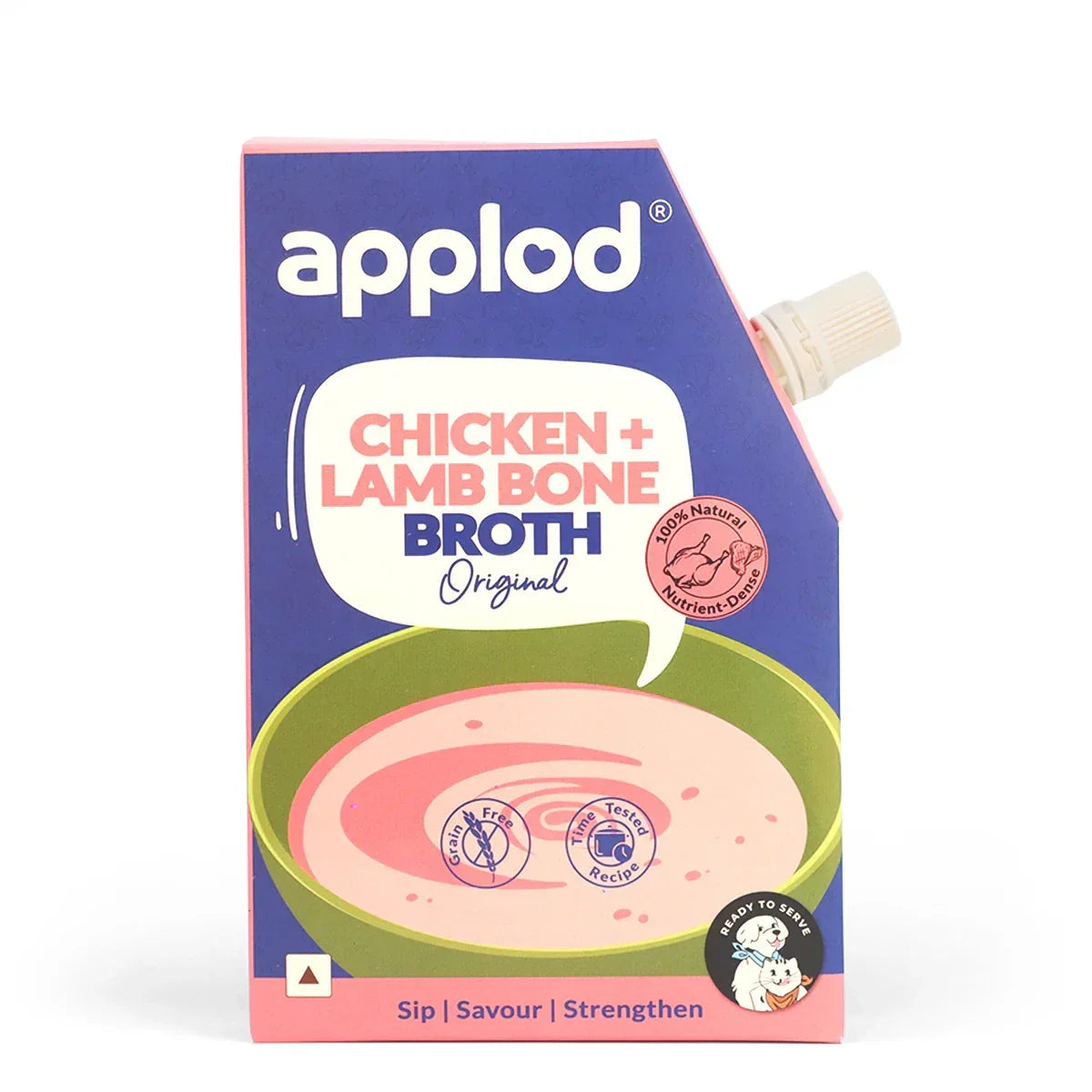 Applod Chicken & Lamb Bone Broth