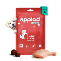 Applod Soft Liver Chew Sticks Dog Treat  - 70g