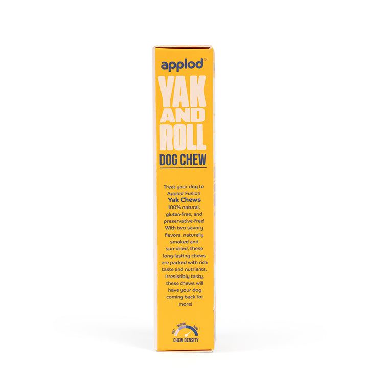 Applod Yak & Roll Peanut Butter & Banana Yak Chew for Dogs