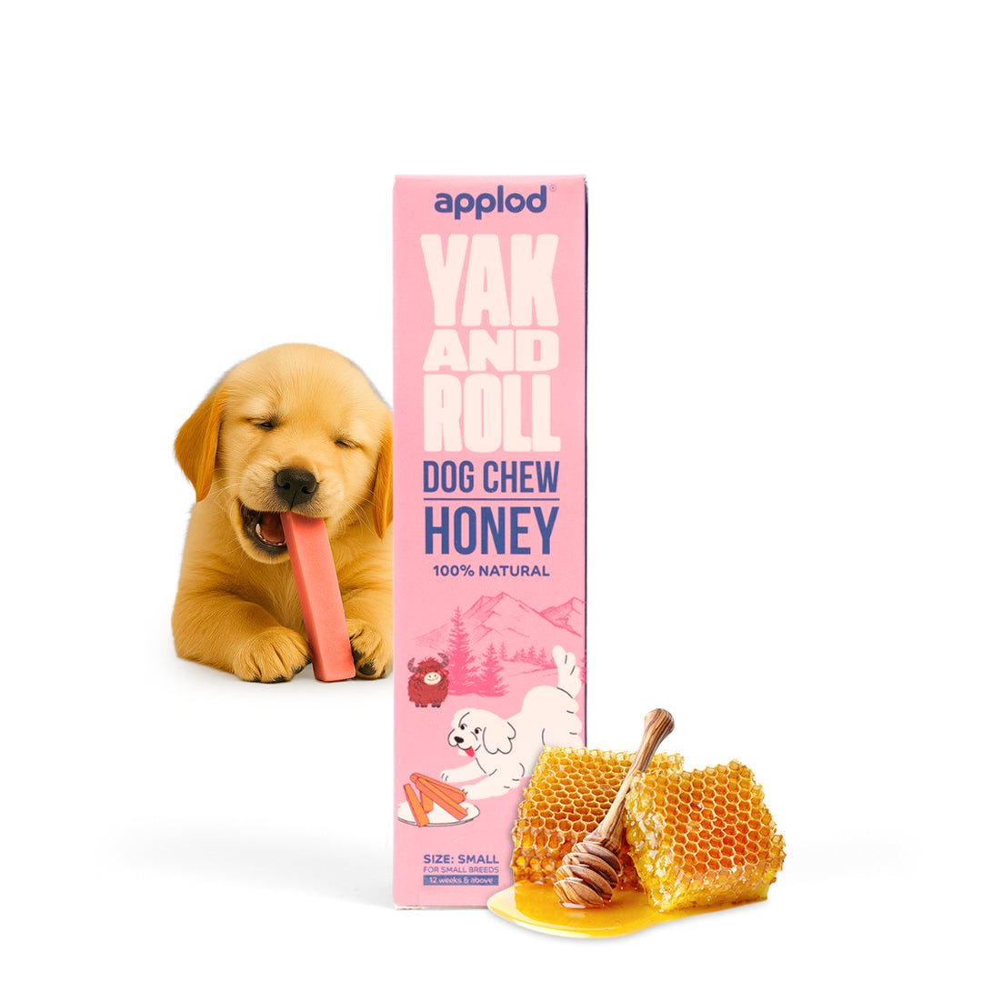 Applod Yak & Roll Honey Yak Chew for Dogs
