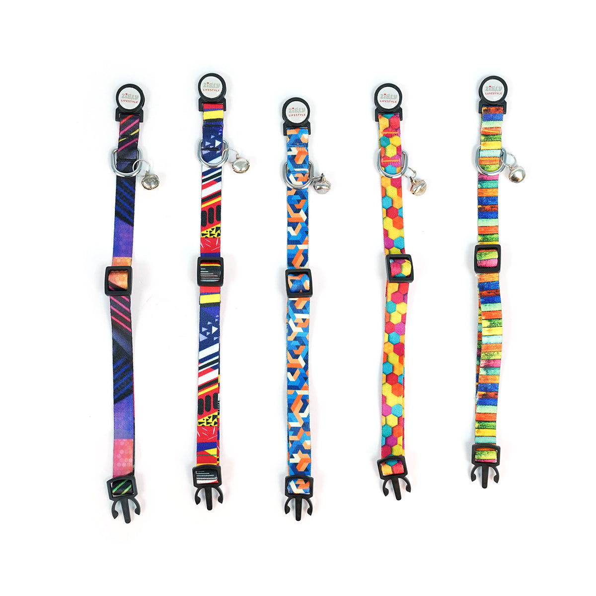 ZL Colourhex Cat Collar Withh Bell