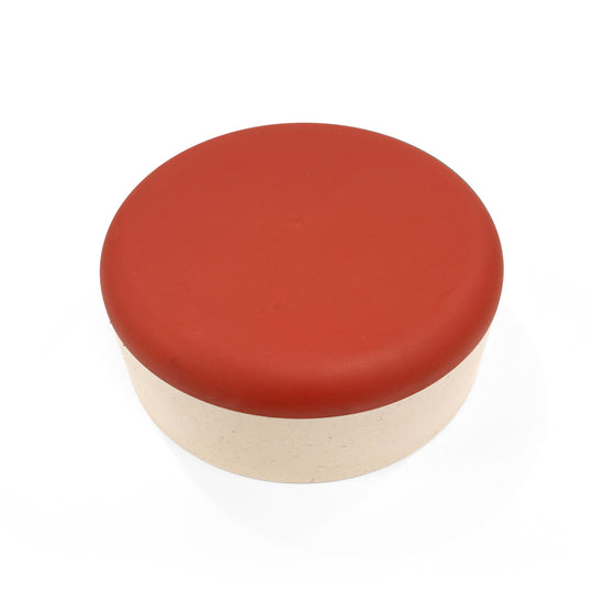 ZL Rice Husk Dog Bowl – Orange