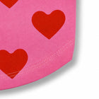 ZL Love Stitch Pink Heart Dog T-Shirt