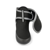 Pod Non-Slip Sole Outdoor Long Boots With Reflective Straps For Dogs - Black
