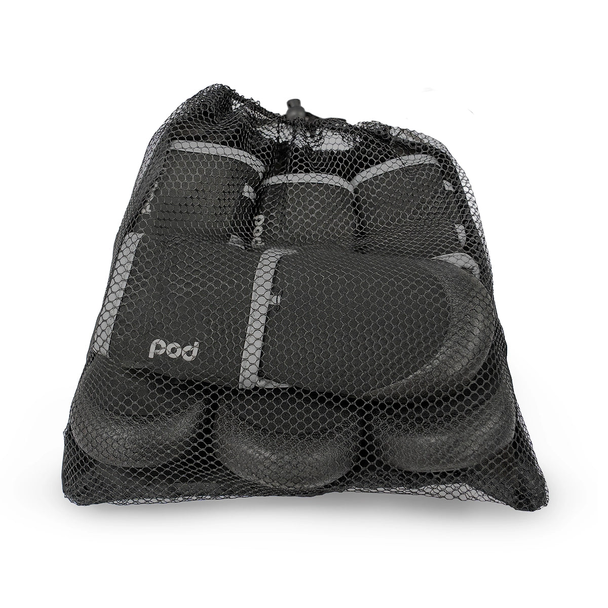 Pod Non-Slip Sole Outdoor Long Boots With Reflective Straps For Dogs - Black