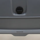 Catmos Stainless Steel Enclosed Cat Litter Box - Grey - 61x41x41cm (LxWxH)