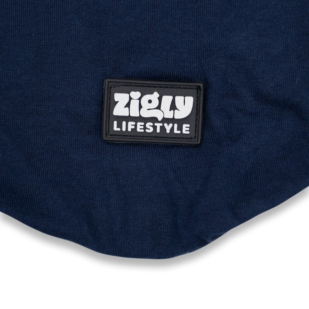 Zigly Lifestyle Energy Efficient Dog T-Shirt - Navy