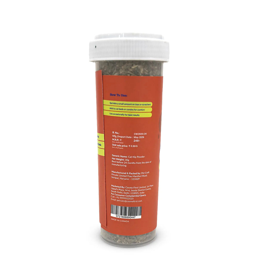 Catmos Natural Catnip For Cat & Kitten 30g