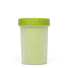 zigly green lidded translucent plastic container for storage