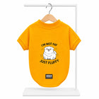 Zigly Lifestyle Fab & Fluffy Dog T-Shirt - Yellow