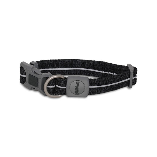 Petaholic Sports Series Dog Collar-Black