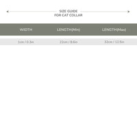 ZL Blossom Bloom Vanilla Cat Collar