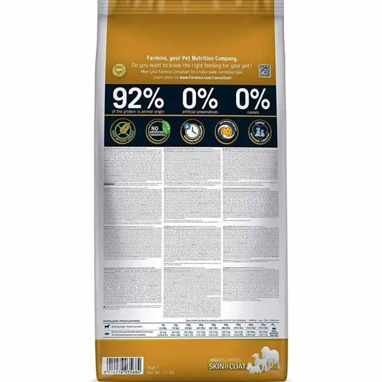 Farmina N&D Quinoa Quail, Coconut & Turmeric (Skin & Coat) Medium & Maxi Breed Dry Adult Dog Food