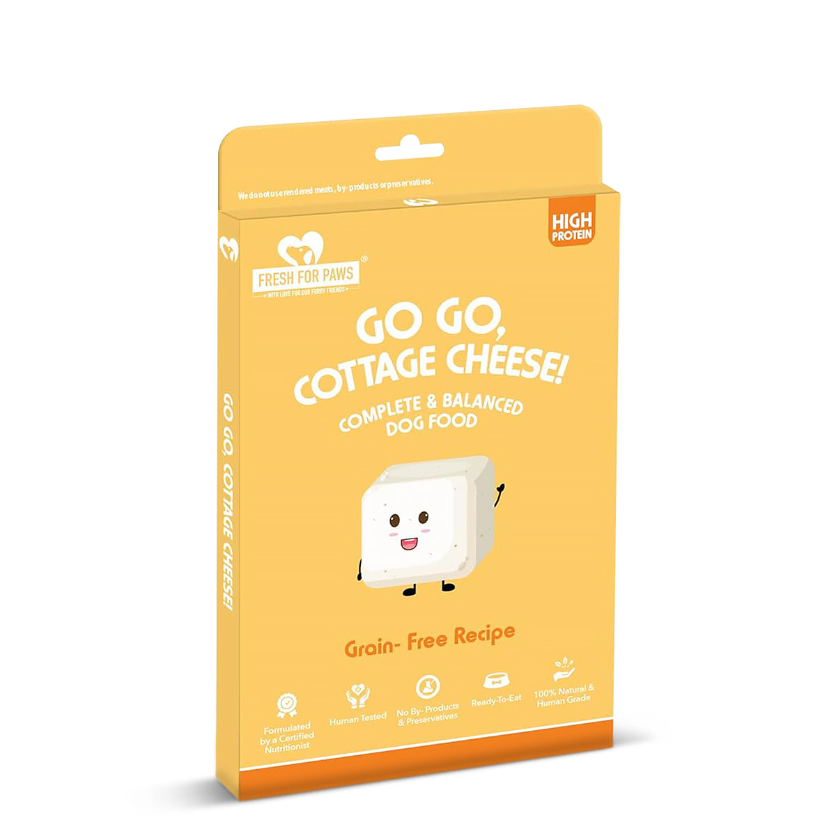 Fresh For Paws Go Go Cottage Cheese Fresh Wet Dog Food - All Breed Adult