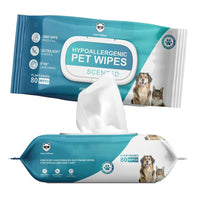 Hachi Wilson Premium Hypoallergenic Plant - Based Pet Wipes - (Pack of 1) 250g