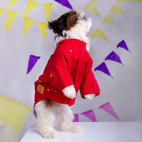 furries-mirror-work-electric-red-kurta-for-dogs