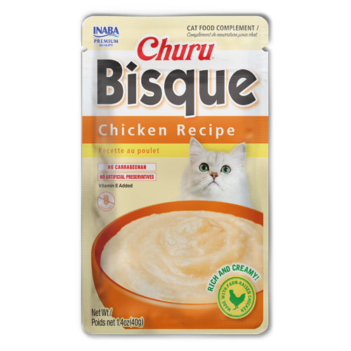 Inaba Churu Bisque Chicken Recipe Wet Cat Food