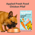 Applod Chicken Pilaf Fresh Dog Food  For Adult Dogs - Zigly