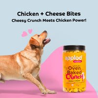 Applod Crunch-a-Licious Gluten Free Chicken & Cheese Dog Biscuits - 800g