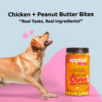 Applod Crunch-a-Licious Gluten Free Chicken and Peanut Butter Dog Biscuits - 800g