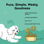 Applod Tender Chicken Mix Fruit Rings Dog Treat - 50g - Zigly