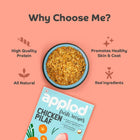 Applod Chicken Pilaf Fresh Dog Food  For Adult Dogs - Zigly