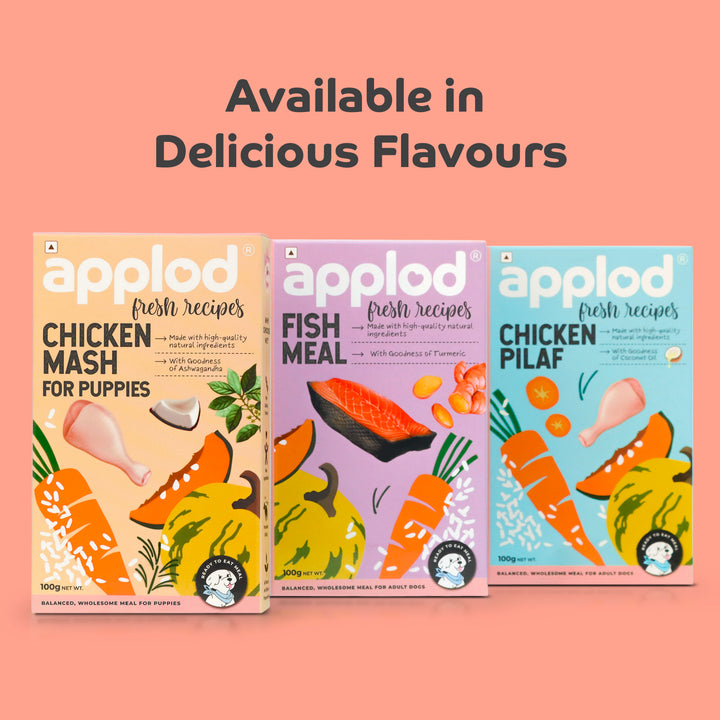 Applod Chicken Pilaf Fresh Dog Food – For Adult Dogs