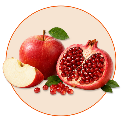 Apple & Pomegranate