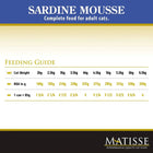 Matisse Sardine Mousse Adult Wet Cat Food - 80g - Zigly
