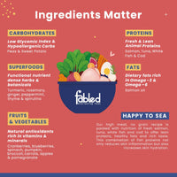 Fabled Happy To Sea With Fresh Salmon, White Fish & COD Dry Dog Food - All Breed Adult