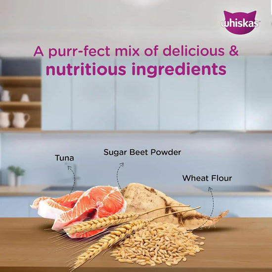 Whiskas Tuna in Jelly Wet Cat Food - All Breeds Adult (+1 year) - 80g (Pack Of 112) - Zigly