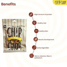 Chip Chops Banana Chip Twined With Chicken Dog Meaty Treat  70g - Zigly