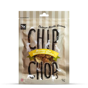 Chip Chops Banana Chip Twined With Chicken Dog Meaty Treat  70g - Zigly