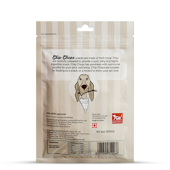 Chip Chops Fish on Stick Dog Meaty Treat-70g