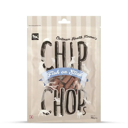 Chip Chops Fish on Stick Dog Meaty Treat-70g - Zigly