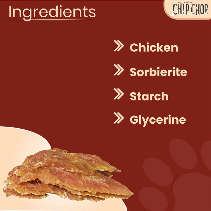 Chip Chops Roast Chicken Strips Dog Meaty Treat - 70g