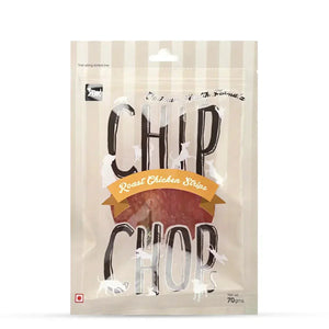 Chip Chops Roast Chicken Strips Dog Meaty Treat - 70g - Zigly