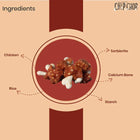 Chip Chops Chicken & Calcium Bone Dog Meaty Treat - 70g - Zigly